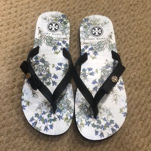 Tory Burch size seven flip flops